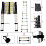 Generic 4.1m Telescopic Step Aluminum Ladder