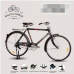 Raleigh Black Mamba Bicycle Tradition Bike Size 28