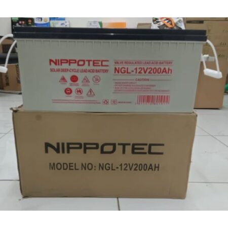 Nippotec Deep Cycle Battery 12V 200Ah(20hr)
