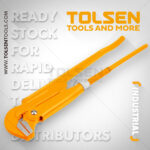 Tolsen 90° Bent Nose Pipe Wrench 40mm 10251