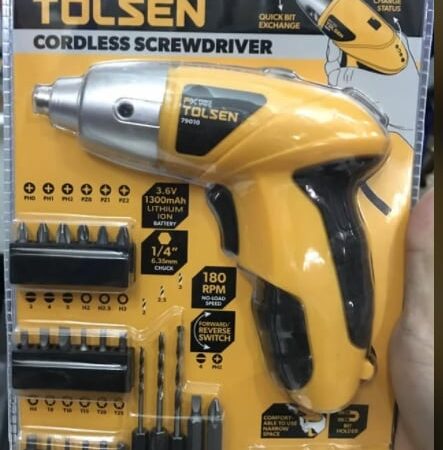 3.6V Cordless Screwdriver with 24pcs Accessories