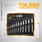 Tolsen 12pcs Double Ring Spanners Set