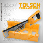 Tolsen Mitre Box With Back Saw Set31017