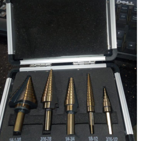 Step drill bit