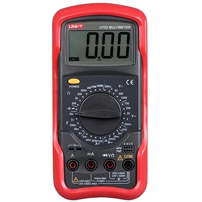 UNI-T  UT-51 Standard Digital Multimeters AC/DC Resistance Meter Volt Ohm