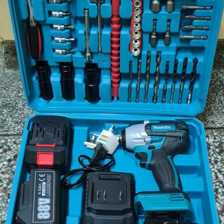 Makita 98vf inch Drive Cordless Impact Wrench, 15000mah Li-Ion Battery